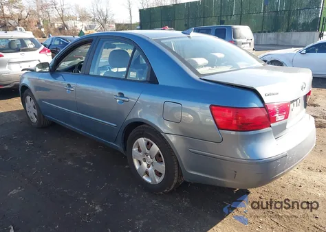 2010 Hyundai Sonata Gls from USA, damaged, VIN 5NPET4AC5AH581299
